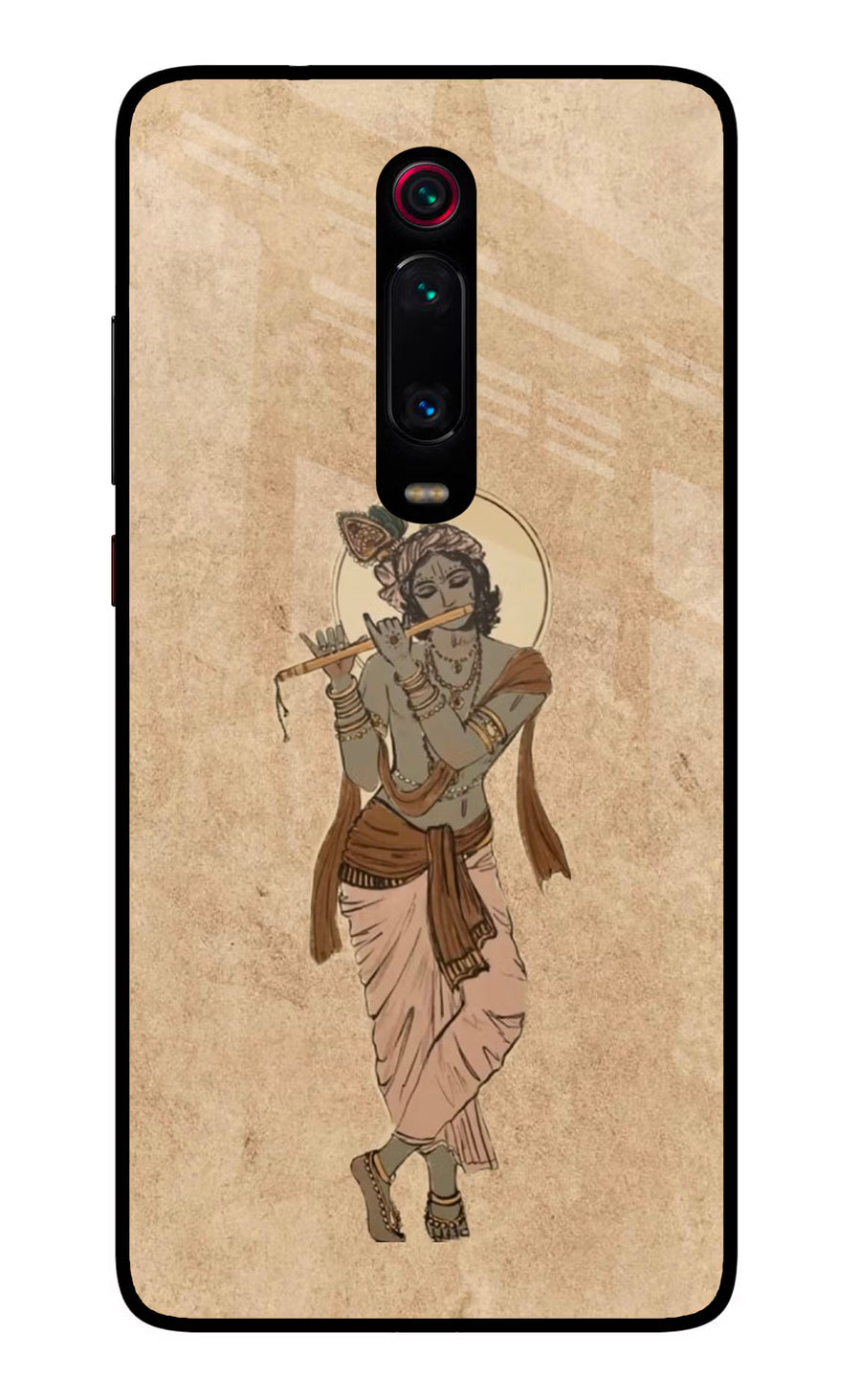 Krishna Redmi K20/K20 Pro Back Cover, Glass case