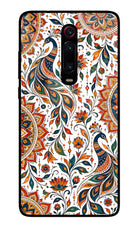 White Mayura Redmi K20/K20 Pro Glass Case