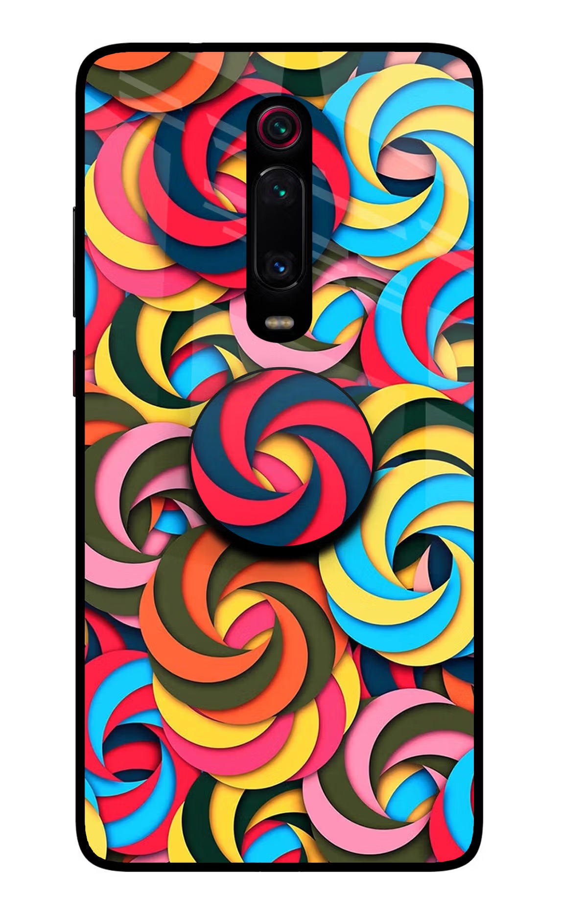 Spiral Pattern Redmi K20/K20 Pro Pop Case by Casekaro