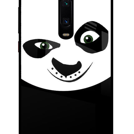 Panda Redmi K20 Pro Glass Case Back Cover by Casekaro