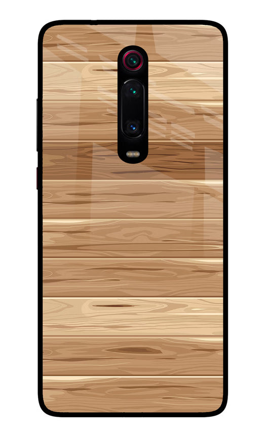 Wooden Vector Redmi K20 Pro Glass Case