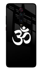 Om Redmi K20 Pro Glass Case Back Cover by Casekaro