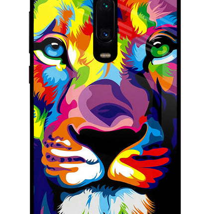 Lion Redmi K20 Pro Glass Case Back Cover by Casekaro