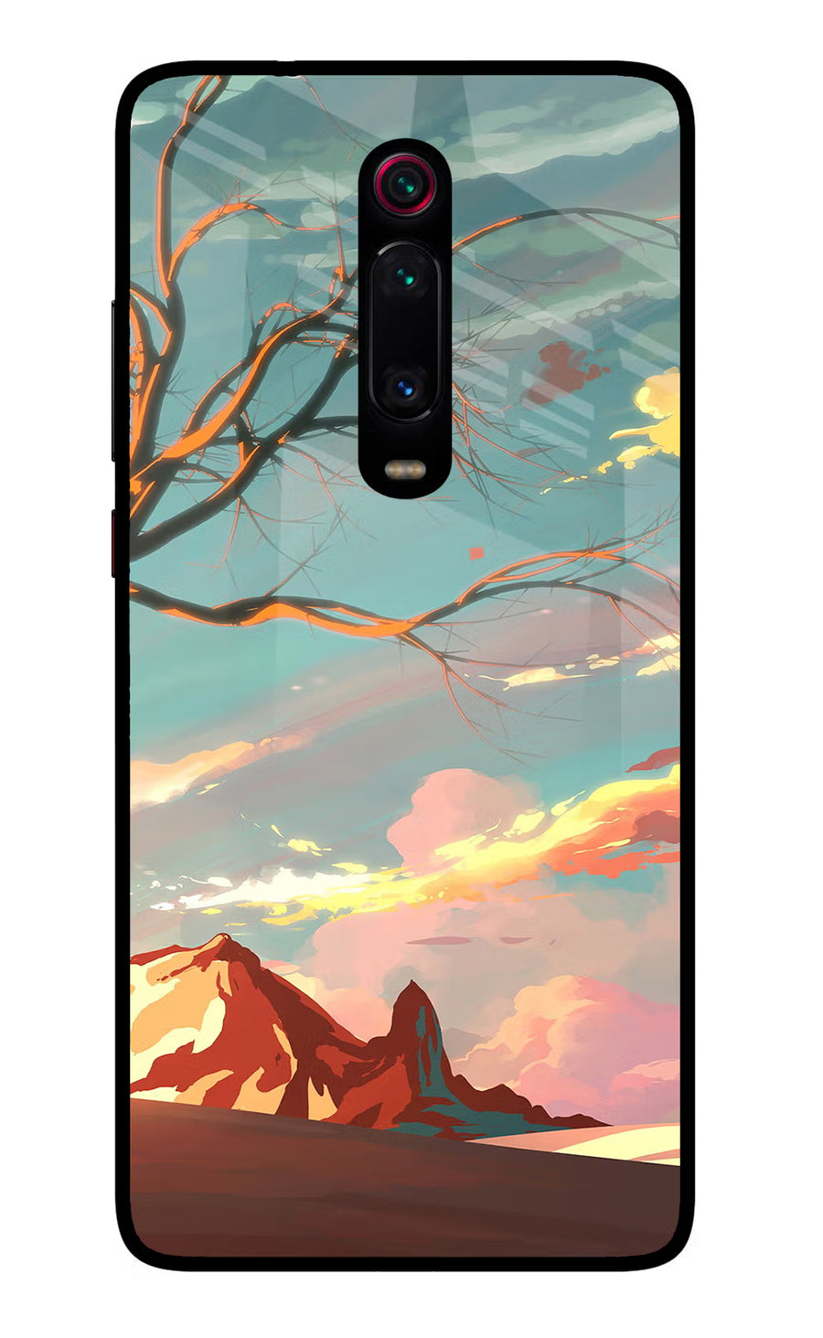 Scenery Redmi K20 Pro Back Cover, Glass case
