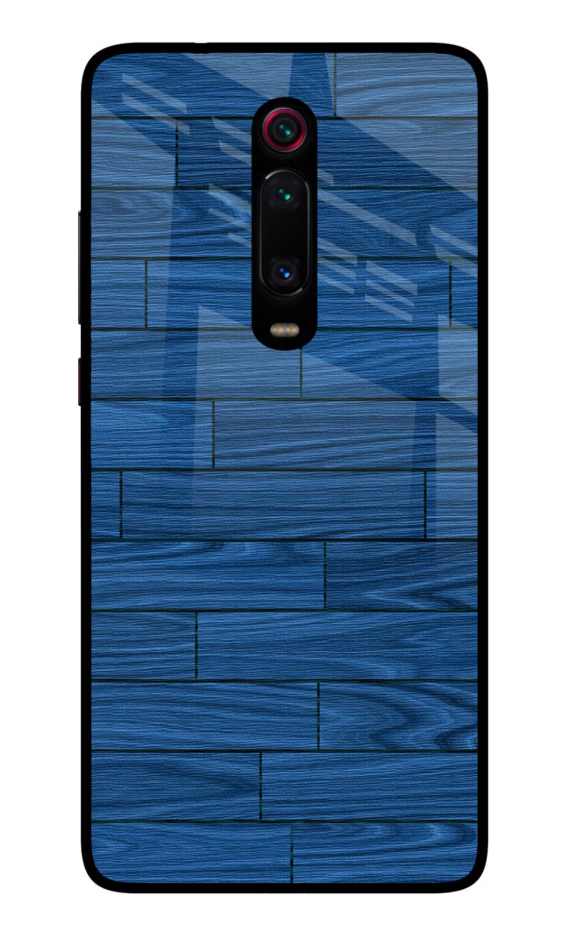 Wooden Texture Redmi K20 Pro Glass Case