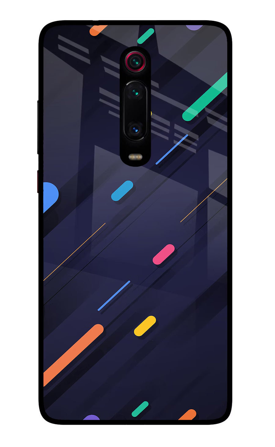 Abstract Design Redmi K20 Pro Back Cover, Glass case