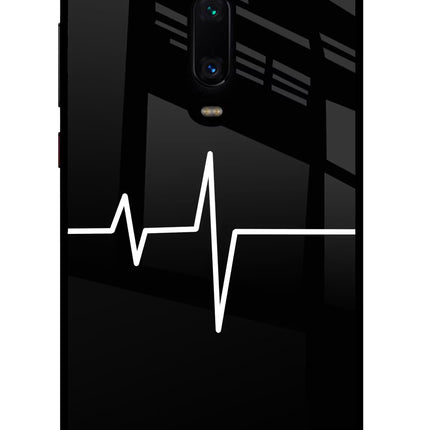 Heart Beats Redmi K20 Pro Glass Case Back Cover by Casekaro