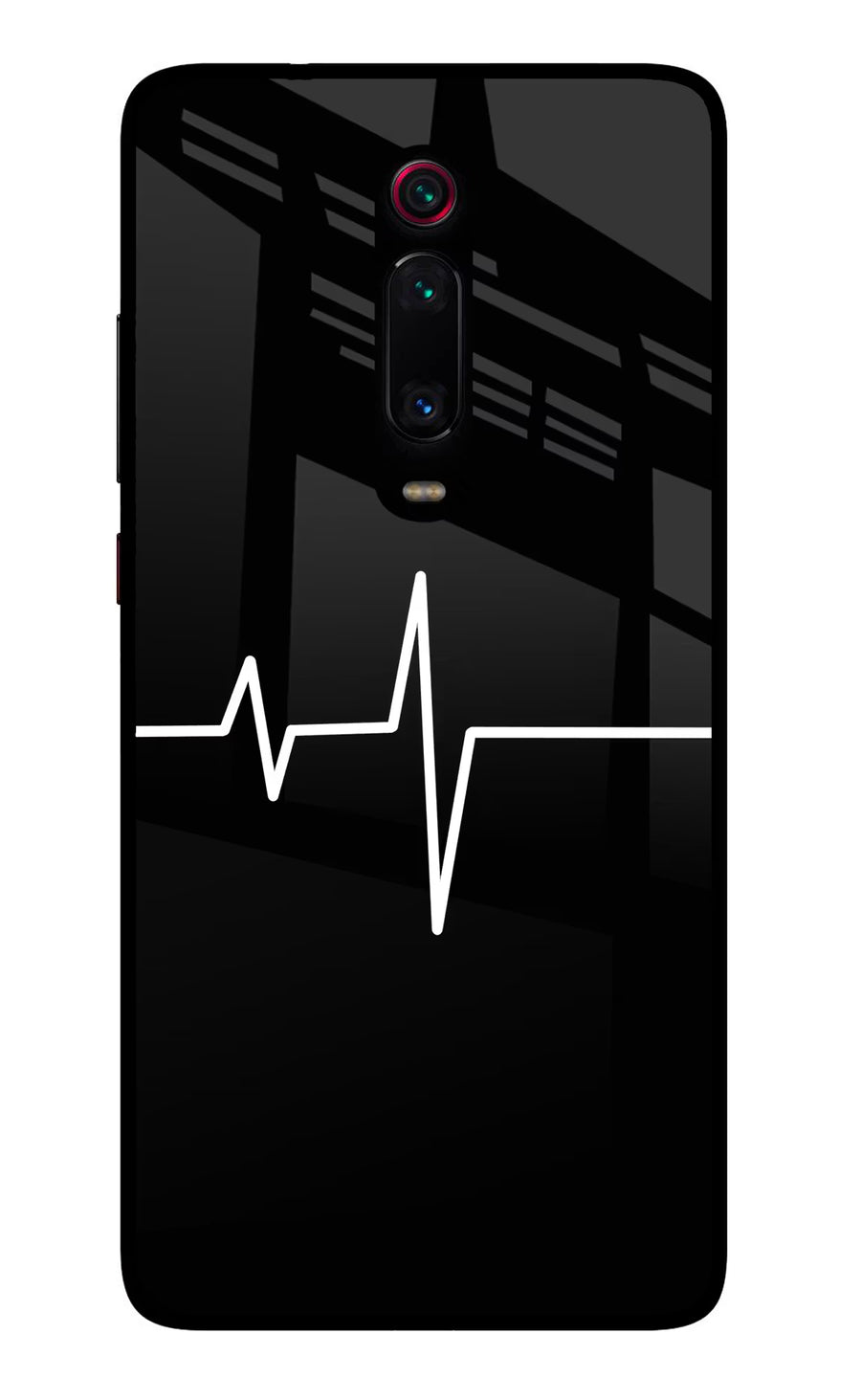 Heart Beats Redmi K20 Pro Back Cover, Glass case