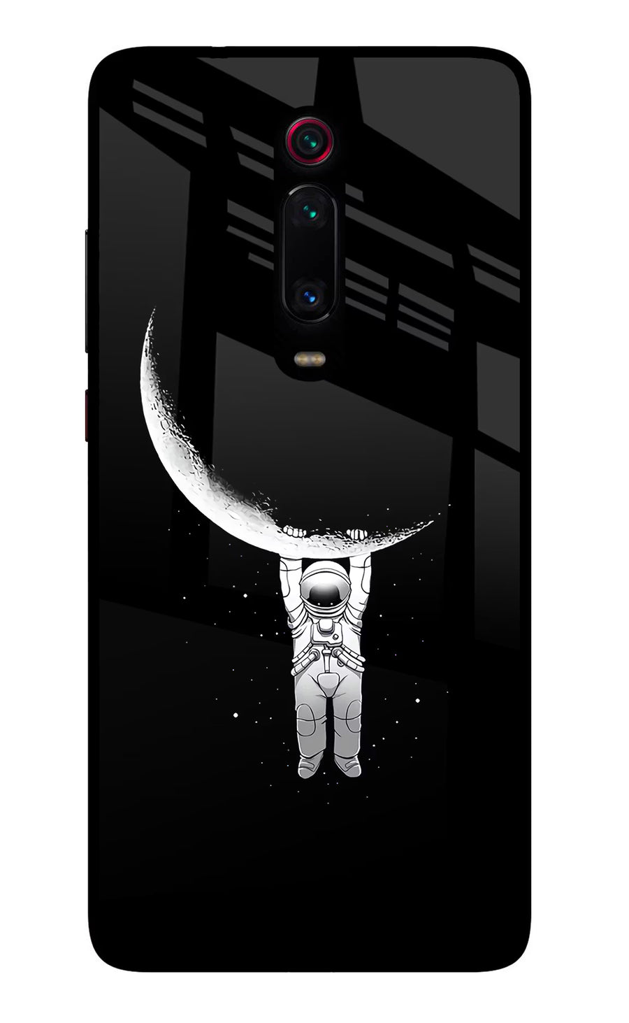 Moon Space Redmi K20 Pro Back Cover, Glass case