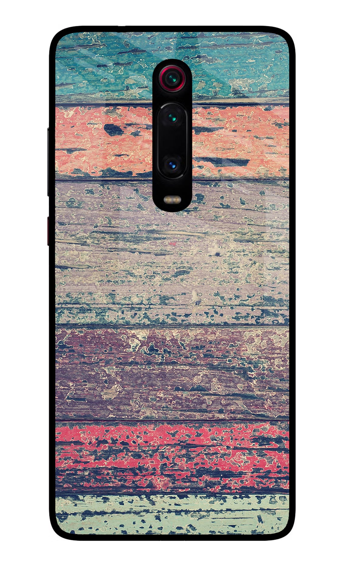 Colourful Wall Redmi K20 Pro Glass Case Back Cover by Casekaro