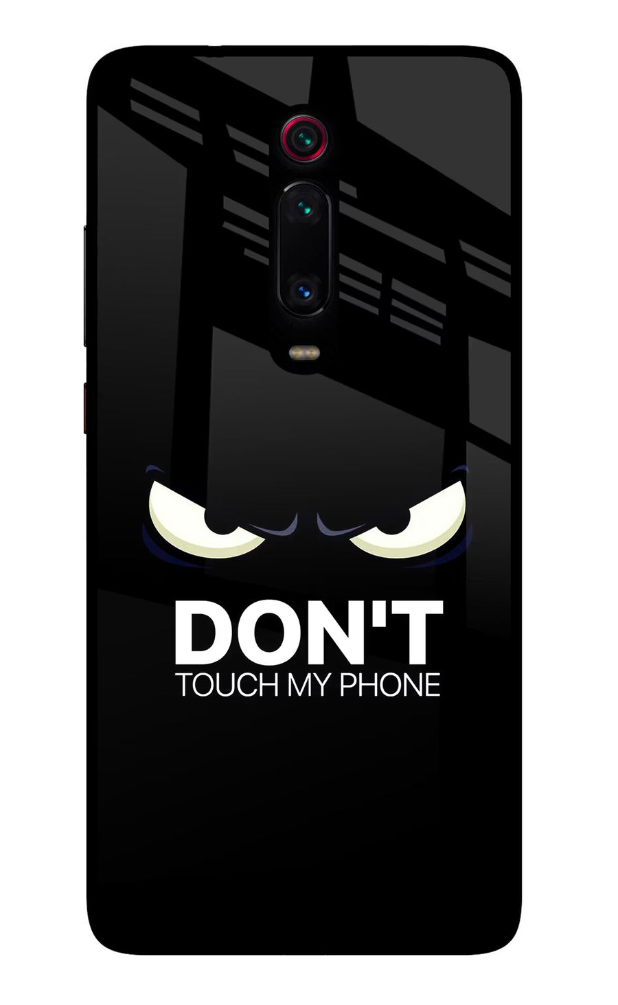Don'T Touch My Phone Redmi K20 Pro Back Cover, Glass case