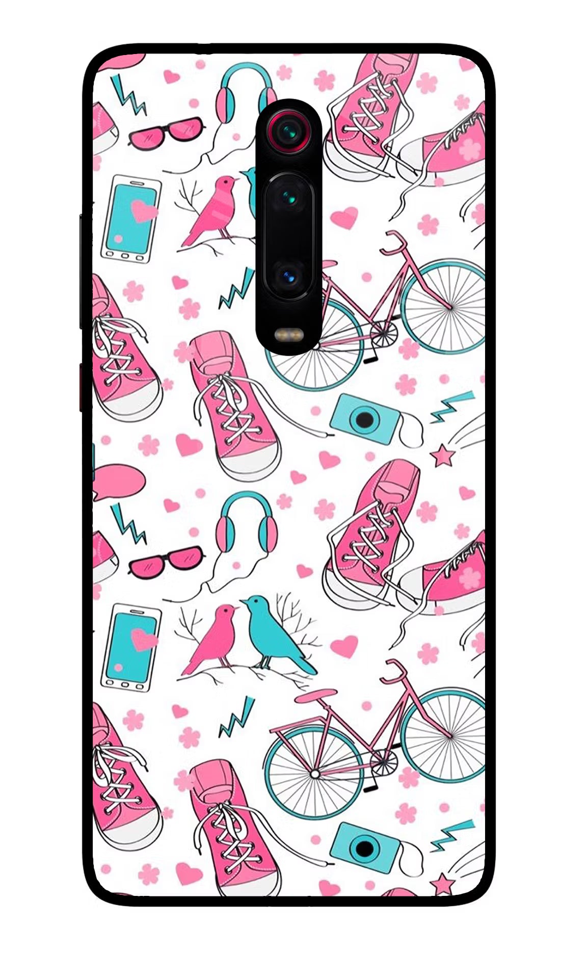 Artwork Redmi K20 Pro Glass Case Back Cover by Casekaro