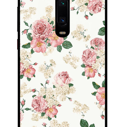 Flowers Redmi K20 Pro Glass Case Back Cover by Casekaro