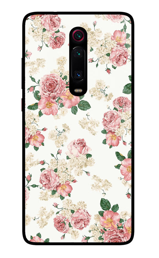 Flowers Redmi K20 Pro Glass Case