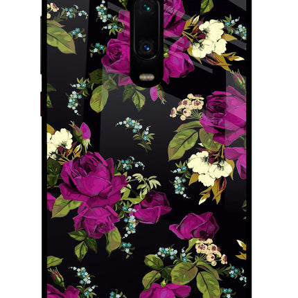 Flowers Redmi K20 Pro Glass Case Back Cover by Casekaro