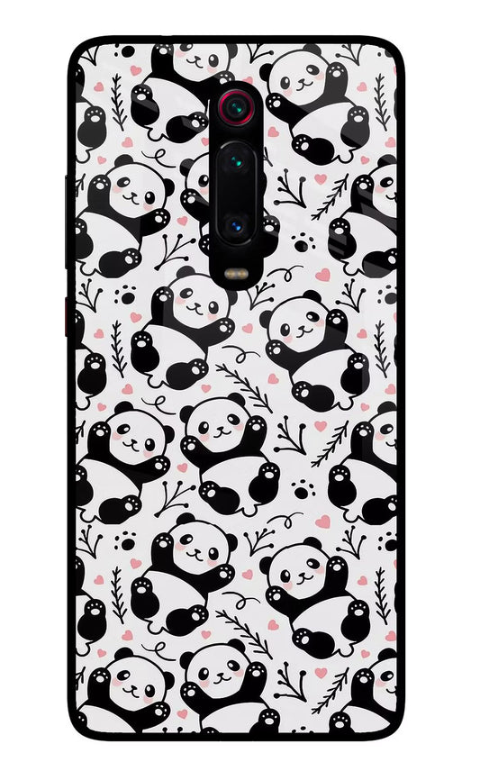 Cute Panda Redmi K20 Pro Glass Case