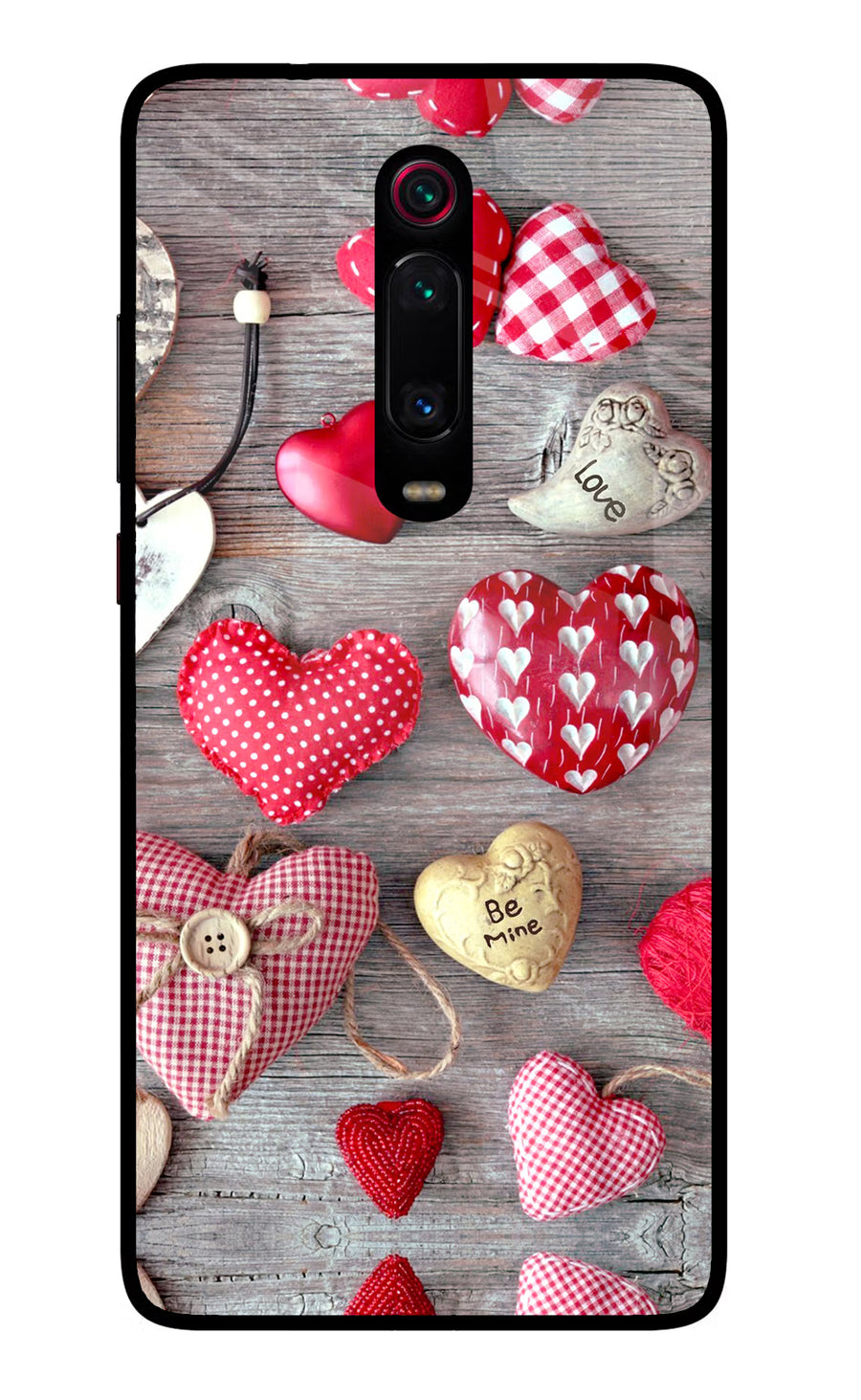 Love Wallpaper Redmi K20 Pro Back Cover, Glass case