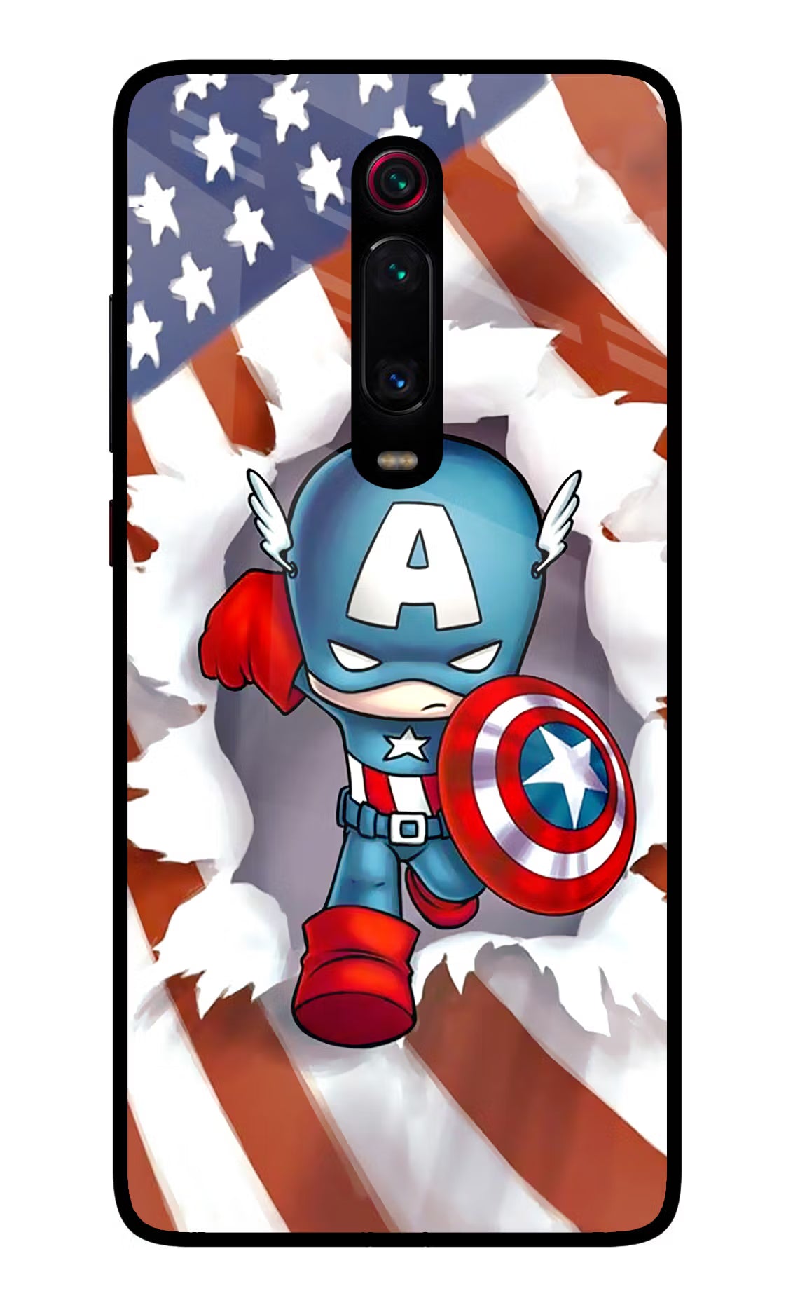 Captain America Redmi K20 Pro Glass Case