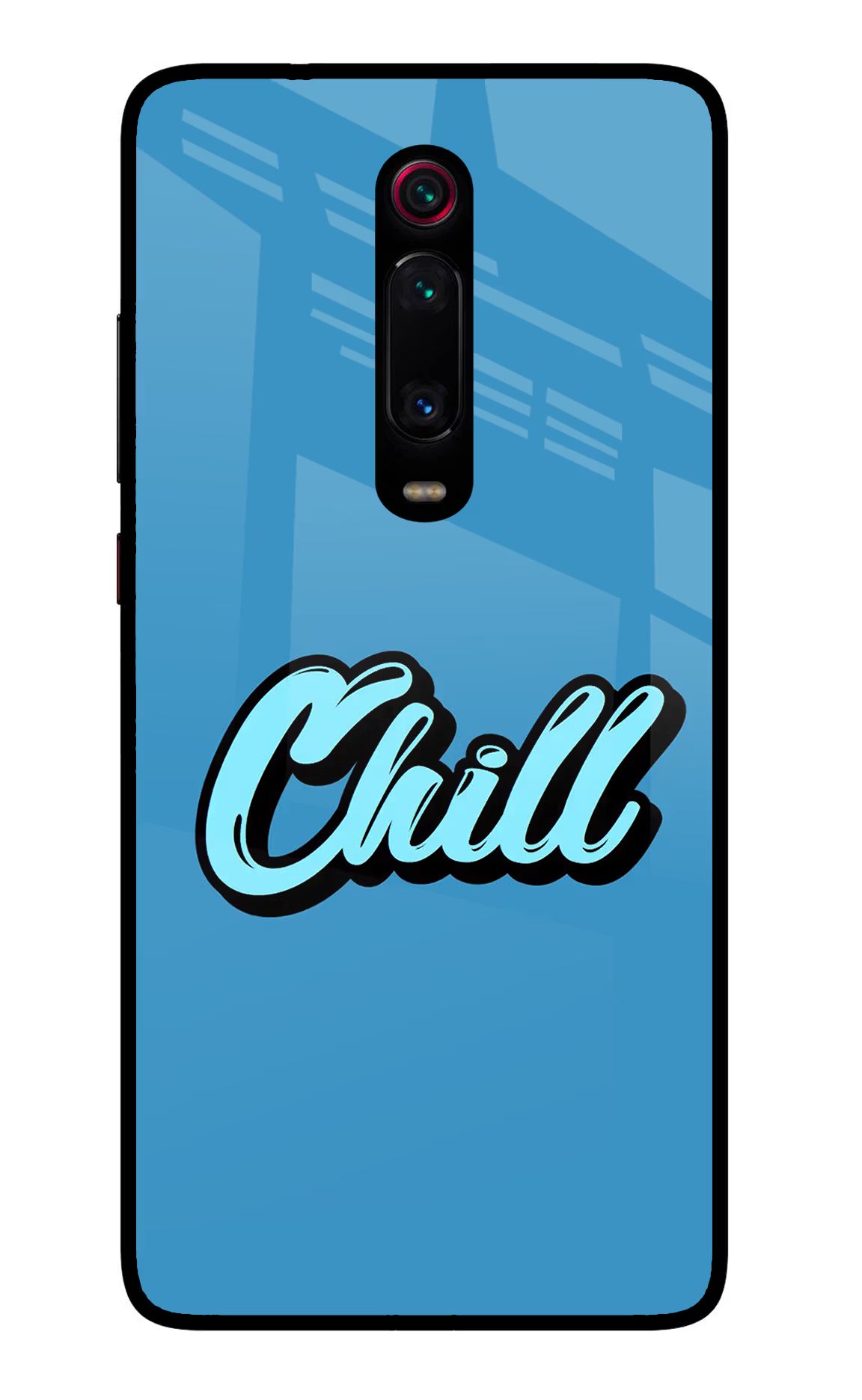 Chill Redmi K20 Pro Glass Case Back Cover by Casekaro