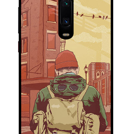Adventurous Redmi K20 Pro Glass Case Back Cover by Casekaro
