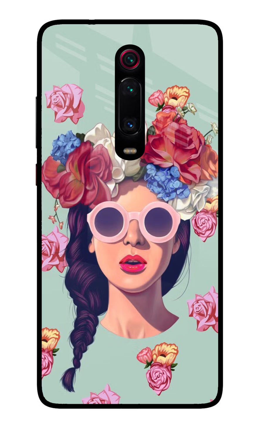 Pretty Girl Redmi K20 Pro Back Cover, Glass case