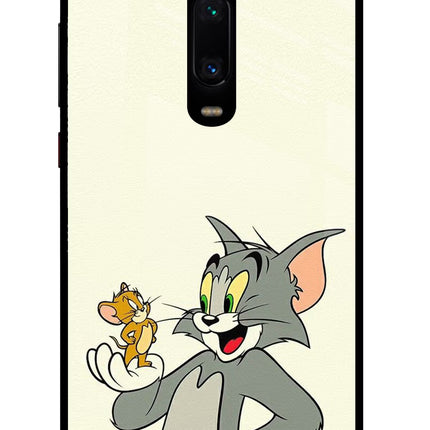 Tom & Jerry Redmi K20 Pro Glass Case Back Cover by Casekaro