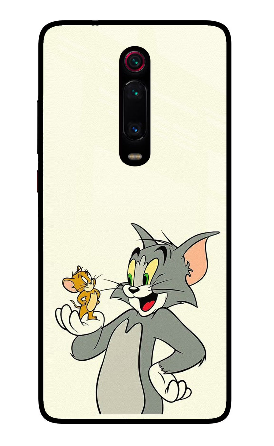 Tom & Jerry Redmi K20 Pro Back Cover, Glass case