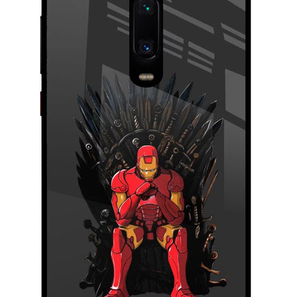Ironman Throne Redmi K20 Pro Glass Case Back Cover by Casekaro