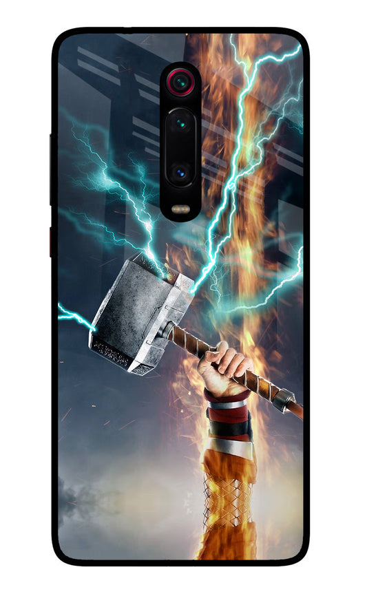 Thor Hammer Mjolnir Redmi K20 Pro Glass Case