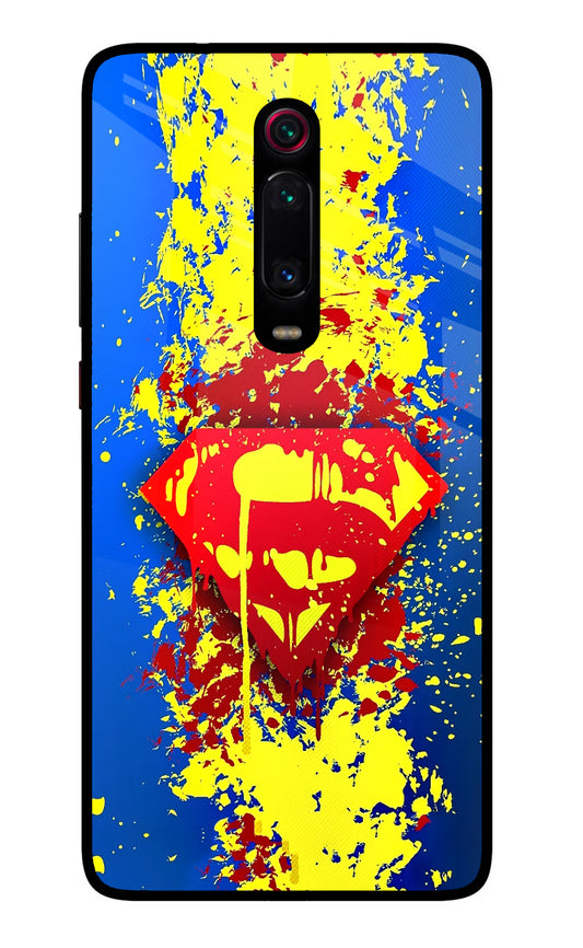 Superman logo Redmi K20 Pro Glass Case