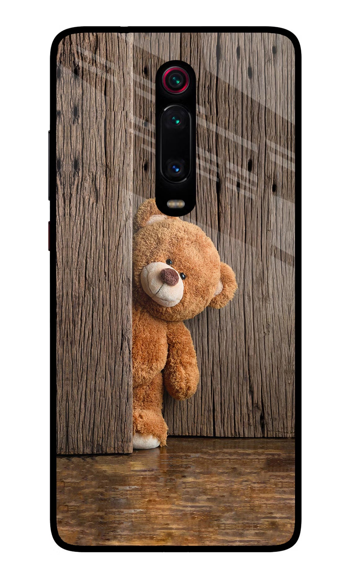 Teddy Wooden Redmi K20 Pro Glass Case