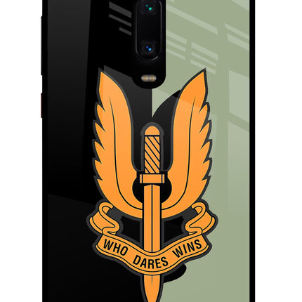 Balidan Logo Redmi K20 Pro Glass Case Back Cover by Casekaro