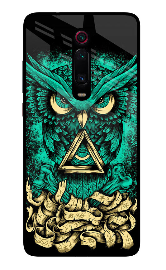 Green Owl Redmi K20 Pro Glass Case