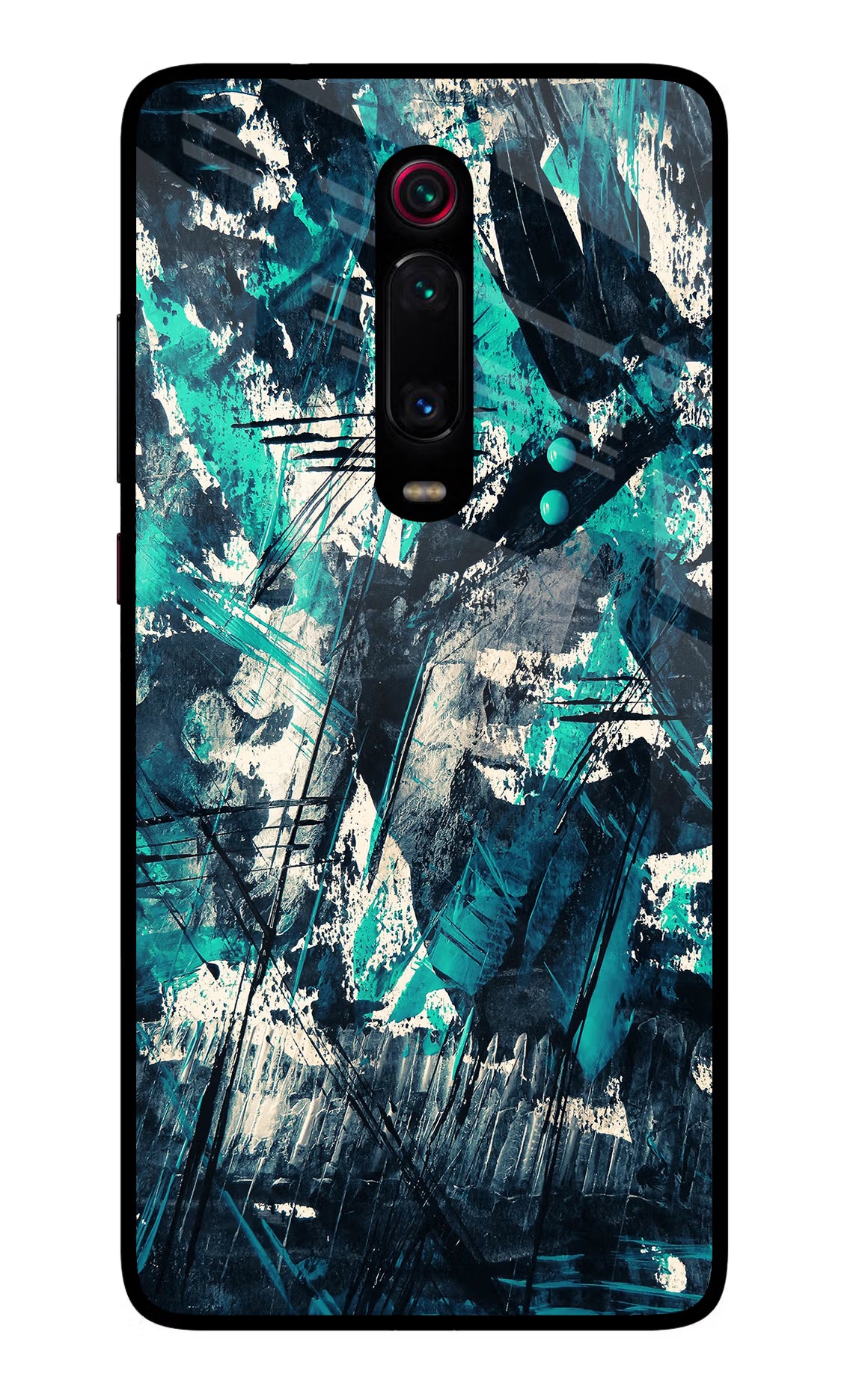 Artwork Redmi K20 Pro Glass Case Back Cover by Casekaro