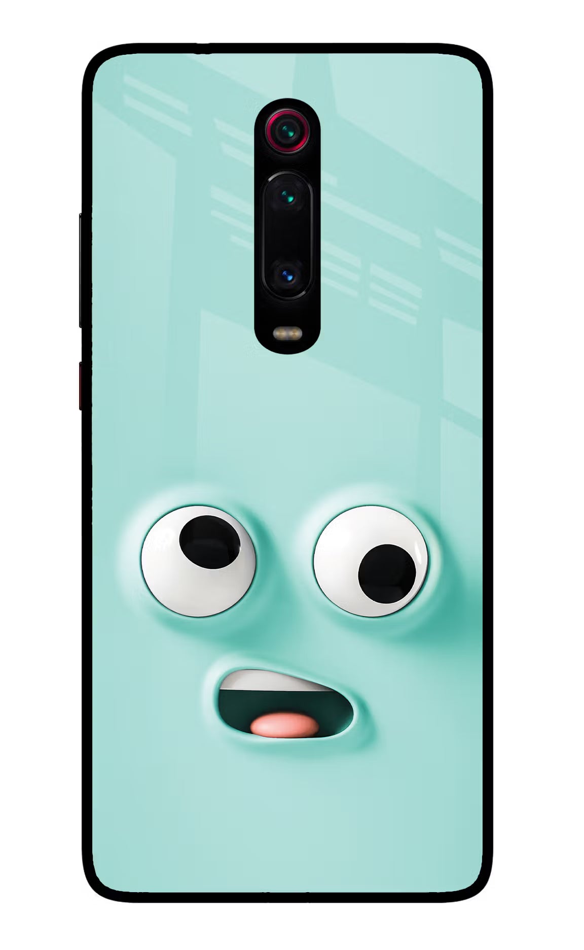 Funny Cartoon Redmi K20 Pro Glass Case Back Cover by Casekaro