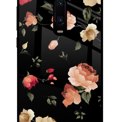 Flowers Redmi K20 Pro Glass Case Back Cover by Casekaro
