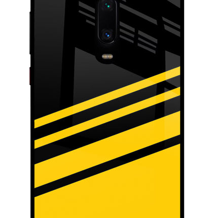 Yellow Shades Redmi K20 Pro Glass Case Back Cover by Casekaro