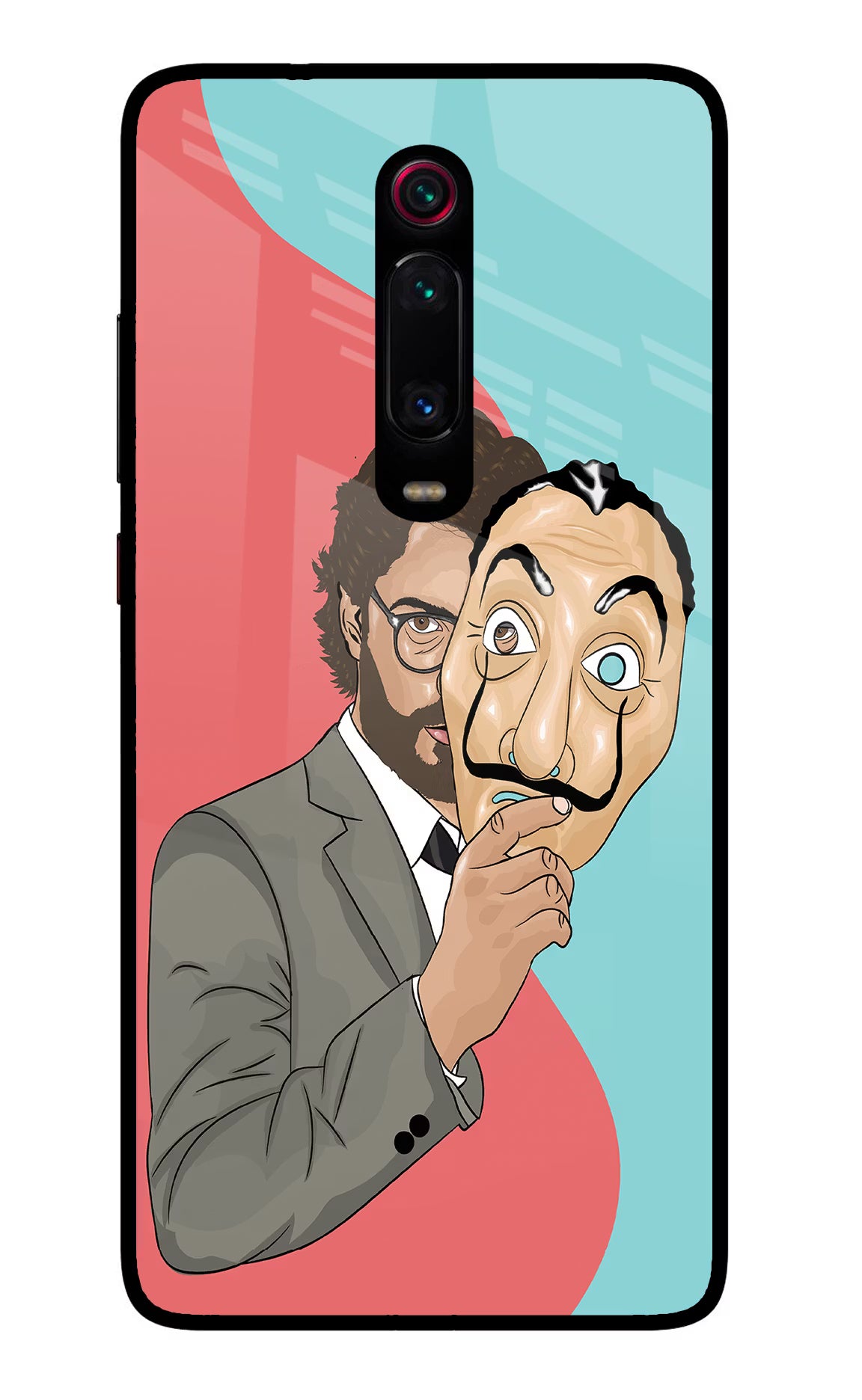 Professor Redmi K20 Pro Glass Case Back Cover by Casekaro