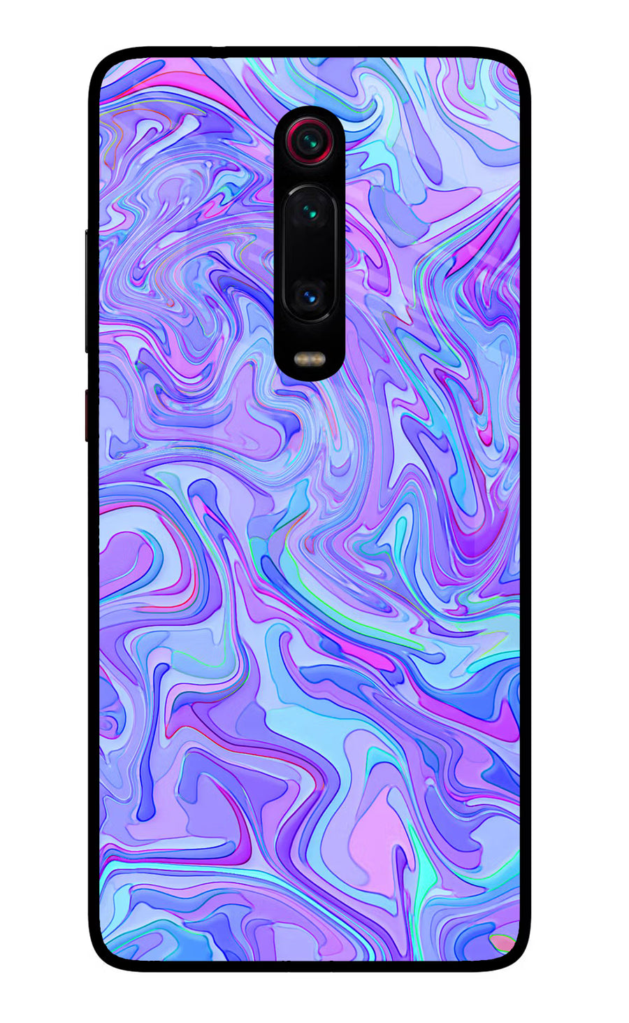 Glitter Redmi K20 Pro Back Cover, Glass case