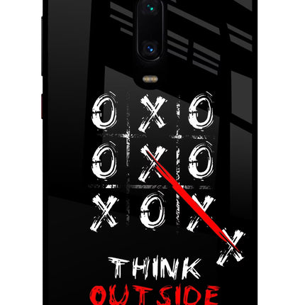 Think out of the BOX Redmi K20 Pro Glass Case Back Cover by Casekaro