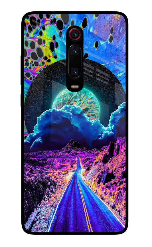 Psychedelic Painting Redmi K20 Pro Glass Case