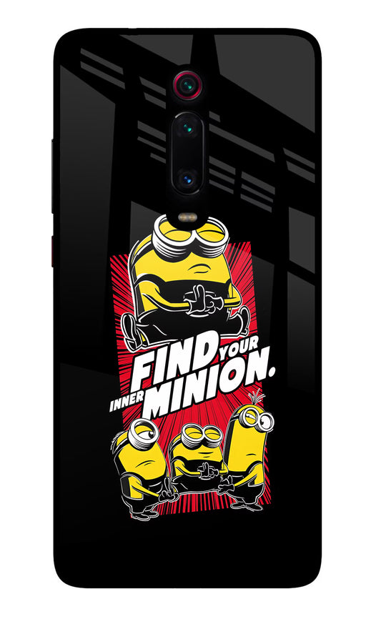 Find your inner Minion Redmi K20 Pro Glass Case