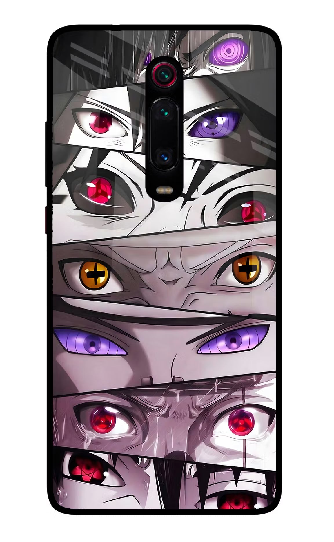 Naruto Anime Redmi K20 Pro Glass Case Back Cover by Casekaro