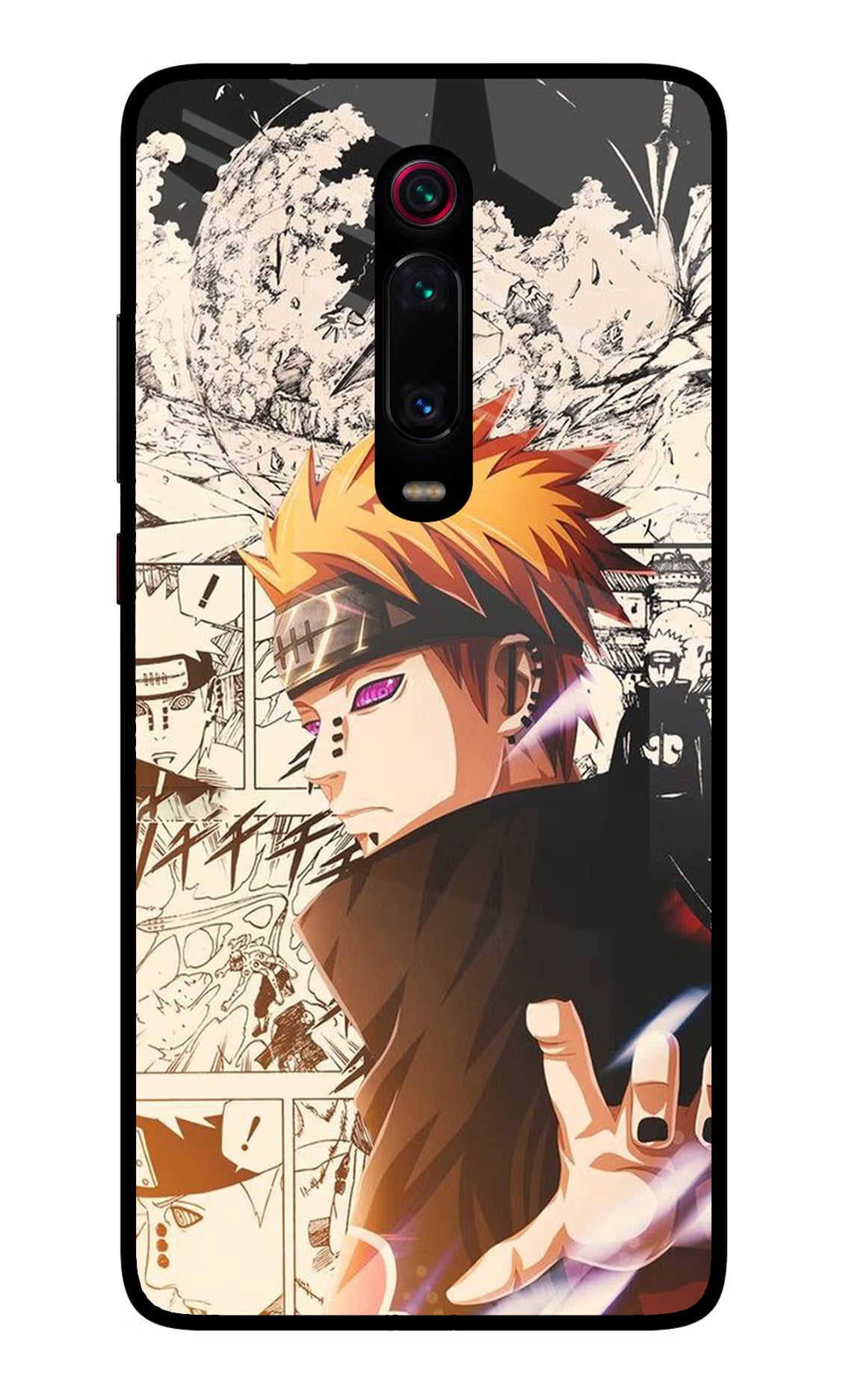 Pain Anime Redmi K20 Pro Glass Case Back Cover by Casekaro