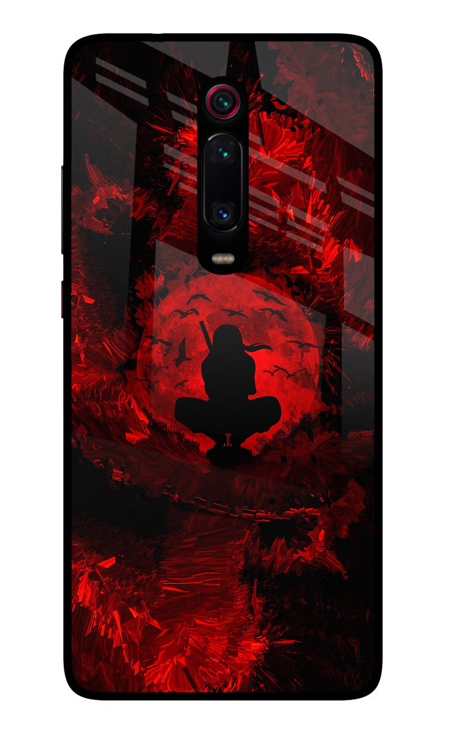 Itachi Uchiha Redmi K20 Pro Back Cover, Glass case