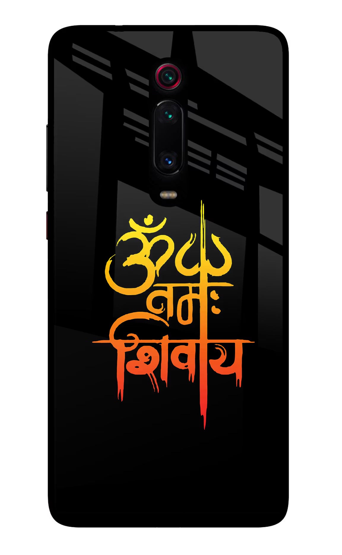 Om Namah Shivay Redmi K20 Pro Glass Case Back Cover by Casekaro
