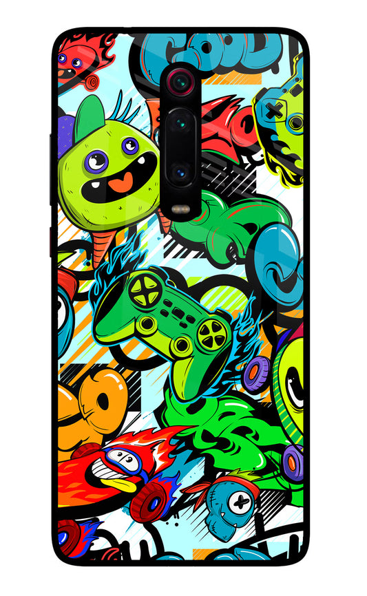 Game Doodle Redmi K20 Pro Glass Case