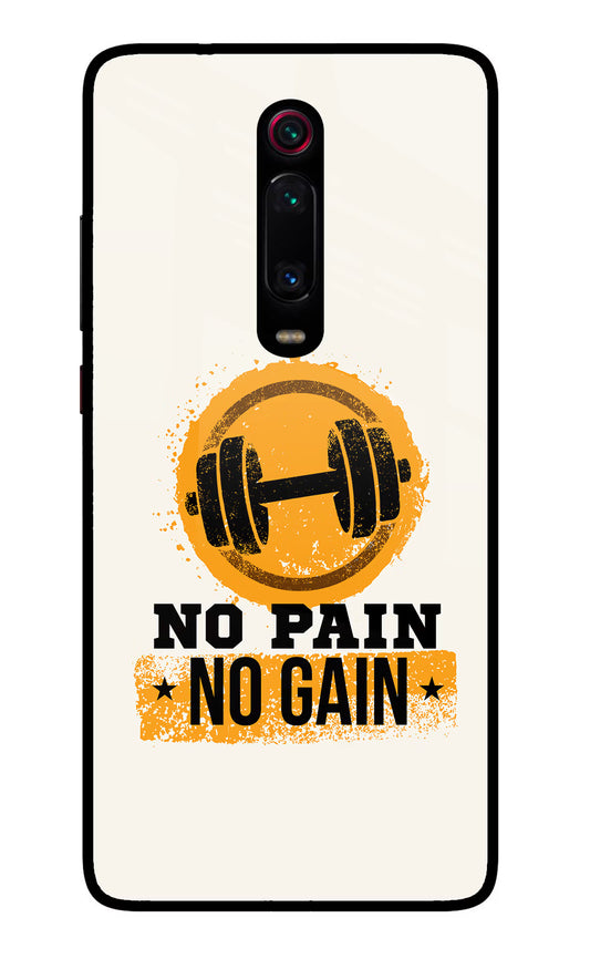 No Pain No Gain Redmi K20 Pro Glass Case
