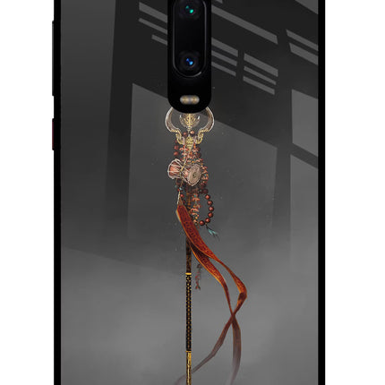 Shiv Trishul Redmi K20 Pro Glass Case Back Cover by Casekaro