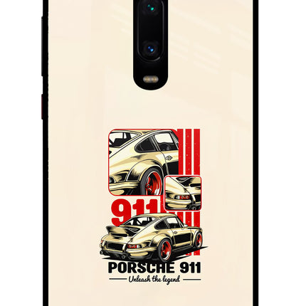 Classic Porsche 911 Redmi K20 Pro Glass Case Back Cover by Casekaro